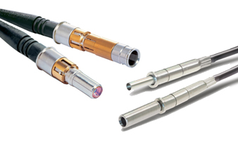 Hypertronics 光纖連接器擴束觸頭，尺寸5和尺寸12